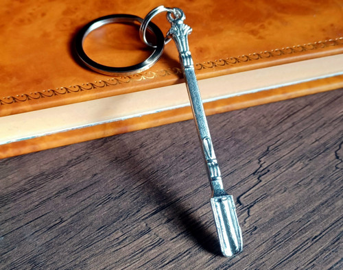 Mini silver plain shovel - mini,