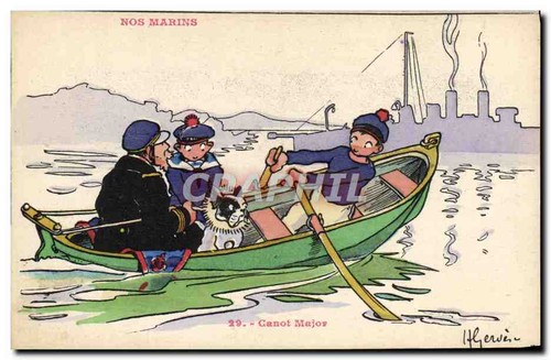 Nos marins canot major - marins, —