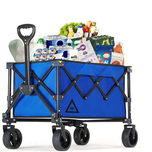 Carro plegable con ruedas