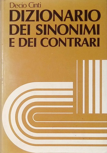 Dizionario dei sinonimi - dizionario,