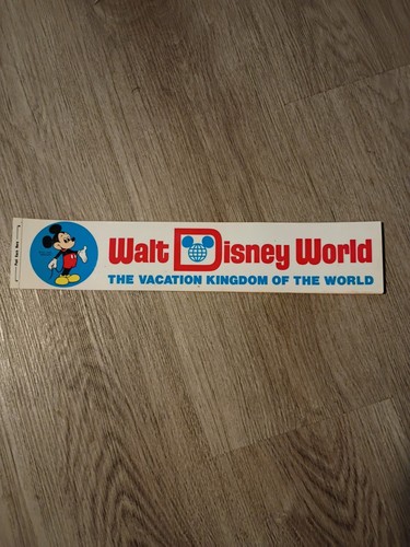 Adesivo paraurti vintage - , walt