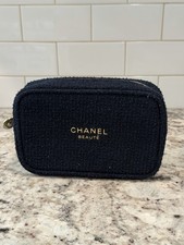 CHANEL Navy tweed scintillante