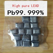 High purity lead ingots metal