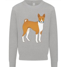 Felpa Uomo Basenji Da Caccia