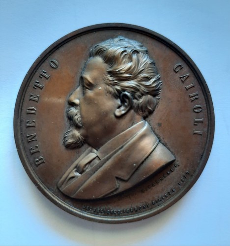 Medaglia benedetto cairoli - medaglia,