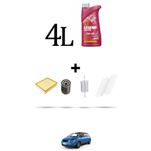 Hoffcar kit tagliando - 3, filtri