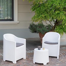 Tavolo 2  sedia con cuscino in