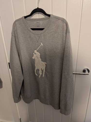 Polo ralph lauren felpa - felpa, grigio