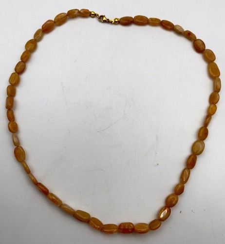Collana pietra calcedonio - collana,