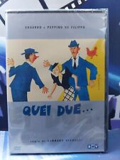 QUEI DUE DVD 1935 con Eduardo e Peppino De Filippo  *NUOVO*