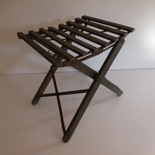 Sedia Sgabello Pieghevole Bello Epoca Art Nouveau Déco Design Xxe PN Francia