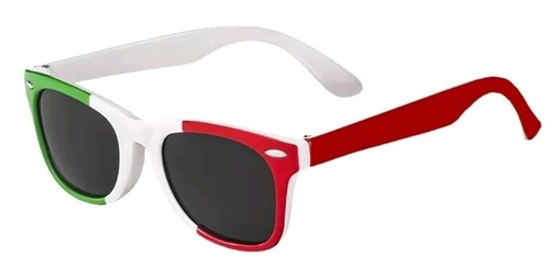 Occhiali sole tricolore - da,