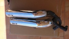 SCARICO MARMITTA SILENZIATORE  SINISTRO HONDA VF 750 C MAGNA RUOTA LENTICOLARE 