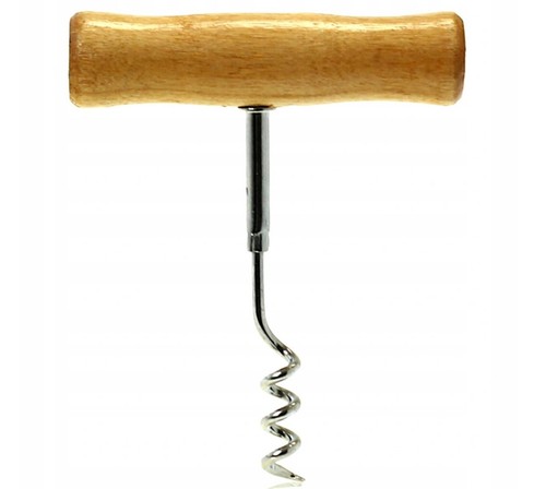 Cavatappi con manico legno - cavatappi,