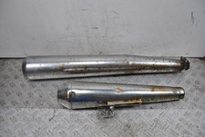 57942- Marmitte Terminali Di Scarico Moto Guzzi V35 dal 1977 al 1985