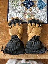 Guanti da sci neve Black
