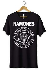 T-Shirt Maglietta The Ramones Punk Rocker Tshirt Fans Musica Rock Idea Regalo