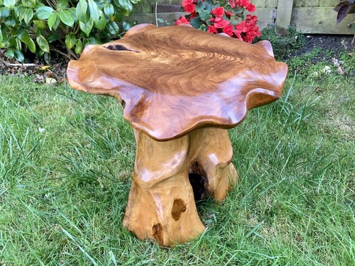 Tavolo legno radice teak - in,