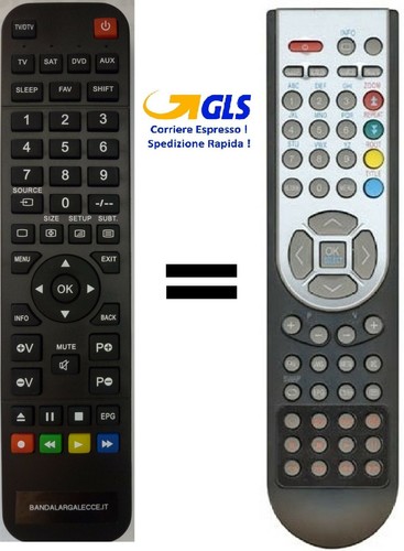 Telecomando già programmato