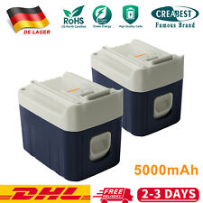 2x Batteria per Makita 24V 5000mAh Ni-MH B2417 BML240 B2420 BH2430 193130-5 193736-9