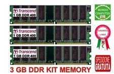 3 GB KIT MEMORIA / RAM DDR (3