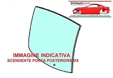 Vetro scendente verde porta - scendente,