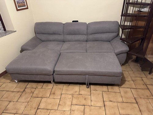 Divano letto angolare - letto,
