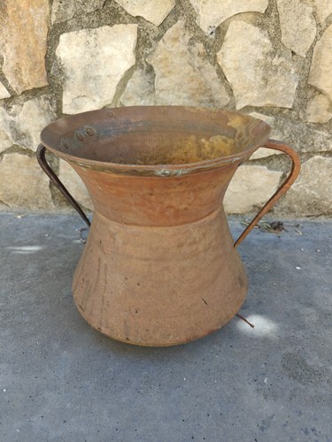 Antica conca abruzzese rame - abruzzese,