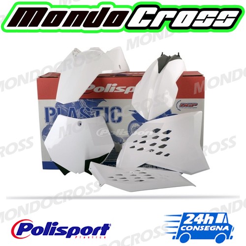 Kit plastiche polisport bianco - kit,