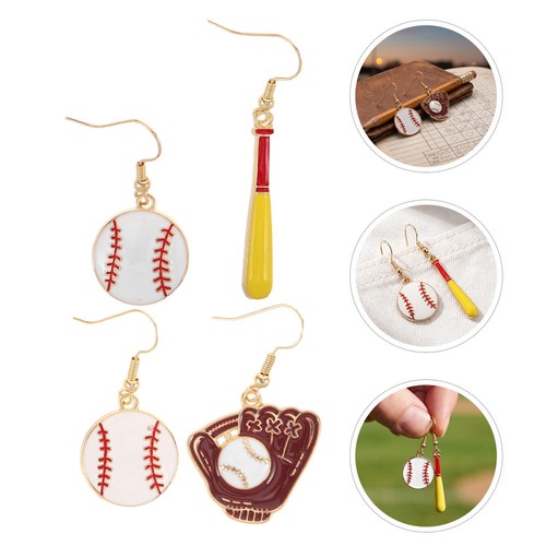 Paia orecchini baseball - 2,