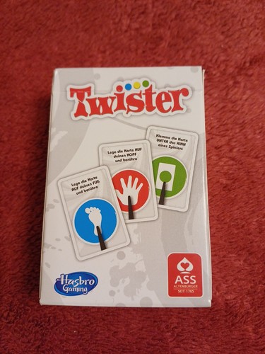 Twister kartenspiel hasbro - twister,