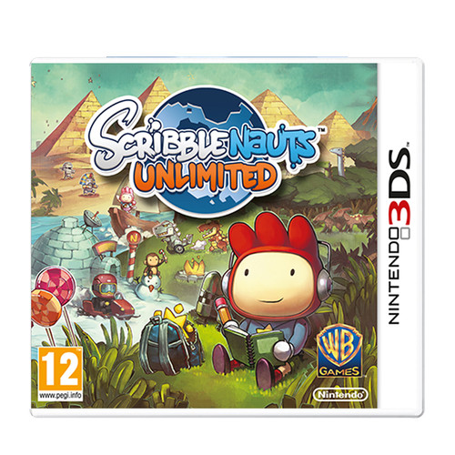 Scribblenauts unlimited 3ds - scribblenauts,