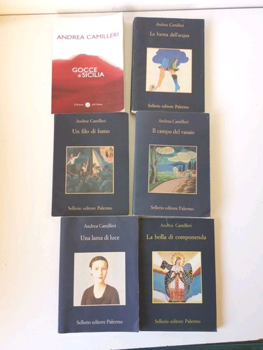 Lotto libri andrea camilleri - libri,
