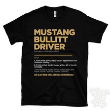 T-shirt pilota Mustang Bullitt