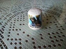 Dedal de Cristo del Gran Poder de Sevilla. Material de cerámica o similar.