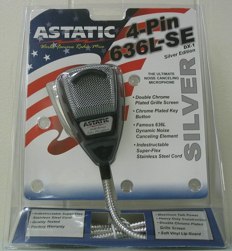 Astatic 636l silver - silver, edition