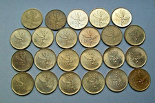 20 lire 23 monete  dal 1957 al