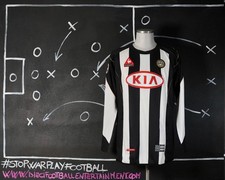 MAGLIA UDINESE CALCIO 2004/2005 NON LAVATA MATCH WORN vs LECCE * DINO FAVA *