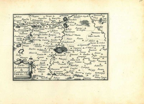 Mappa cambrai - mappa,