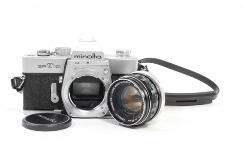 Minolta srt 101 con obiettivo - minolta,