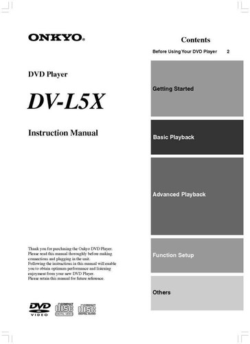 Onkyo 15x lettore - dv-15x, dvd