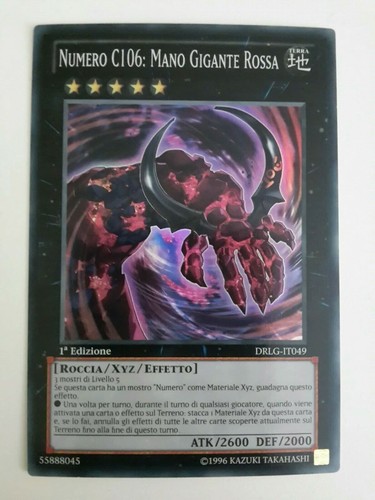 Numero c106 mano - c106,