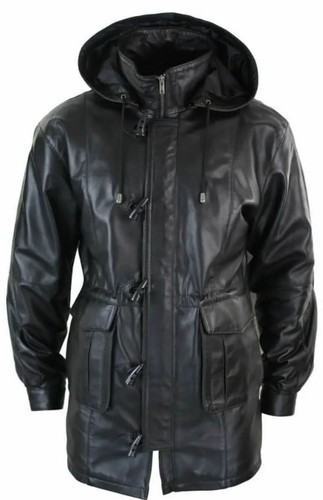 Cappotto uomo nero trench