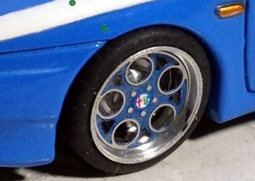 Ruote alfa romeo - ruote, 1/43