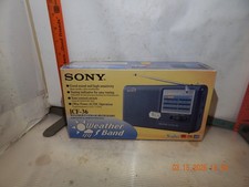 Sony ICF-36 Meteo/TV/FM/AM