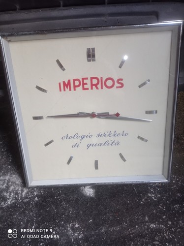 Orologio vintage pubblicitario - orologio,