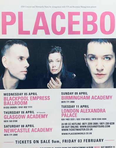 Placebo 2006 print - advert, uk