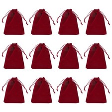 12pcs velvet gift bags - bags, 4x5"