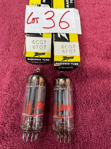 Zenith 6cg7 6fq7 - zenith,