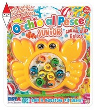 GIOCO DA TAVOLO RONCHI SUPERTOYS GIOCO OCCHIO AL PESCE GRANCHIO PESCA PESCI